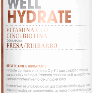 Vitamin Well Hydration Ruibarbo/Fresa 500 ml x 12