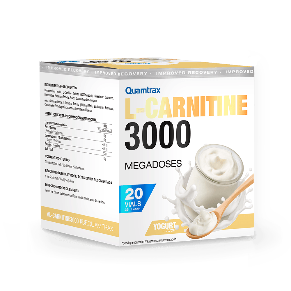 L Carnitine 3000 Yogurt 20 Viales