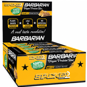 Barbarian Vegan Bar Penaut Butter 12x40 gr