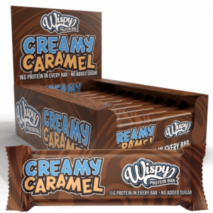 Wispy Protein Bar Creamy Caramel 10 x 55 gr